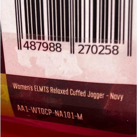 COPY - Alphalete Women’s Relaxed Cuffed Joggers - Navy - Picture 4 of 9